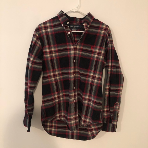 Ralph Lauren Plaid Flannel Button Down - Picture 1 of 3